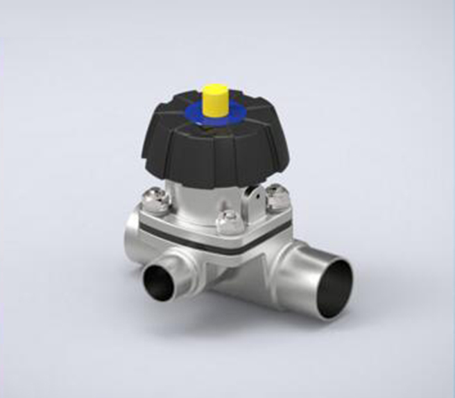 卡式手动T型隔膜阀