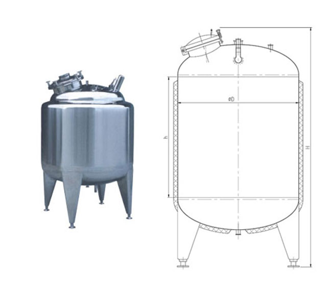 卫生级保温储罐