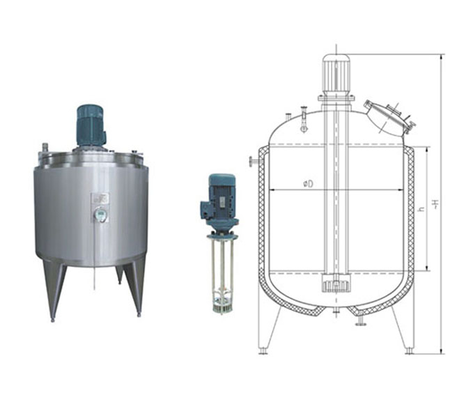 顶部高剪切乳化罐